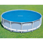 Intex Couverture solaire de piscine ronde 549 cm 29025