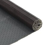 vidaXL Tapis rectangulaire marron foncé 70x100 cm bambou