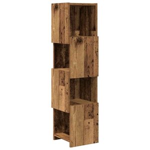 vidaXL Meuble d'angle Blanc 25 5x25x102cm Bois d'ingénierie