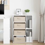 vidaXL Buffet Blanc 60 x 33 5 x 84 cm