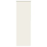 vidaXL Store enrouleur occultant blanc cassé 75x210cm largeur du tissu