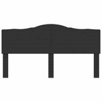vidaXL Tête de lit Chêne noir 180 cm Bois d'ingénierie