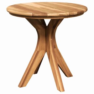 vidaXL Table d'appoint Marron 55 x 55 x 51 cm Bois de teck massif