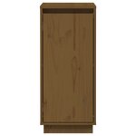 vidaXL Buffets 2 Pièces Marron miel 31 5x34x75 cm Bois massif de pin