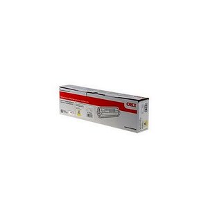 Oki mc853 toner jaune 45862837