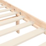 vidaXL Cadre de lit sans matelas 120x200 cm bois de pin massif