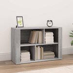 vidaXL Buffet Sonoma gris 80x30x54 cm Bois d'ingénierie