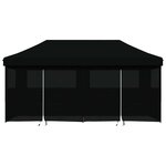 vidaXL Tente de fête 292 x 580 x 315 cm Noir Tissu Oxford