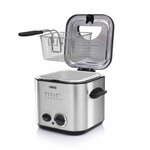 Princess Mini friteuse et fondue 840 W 1 2 L Argenté 182611