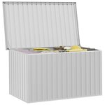 vidaXL Boîte de rangement de jardin Gris 171x99x93 cm
