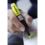 Surligneur LUMINATOR Niveau Visible Pointe Biseautée Orange x 5 STABILO
