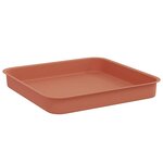vidaXL Pots de plantes 24 Pièces Rouge brique 16 x 16 x 14 cm Plastique