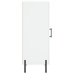 vidaXL Buffet blanc 34 5x34x90 cm bois d'ingénierie