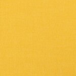 vidaXL Repose-pied Jaune moutarde 45x29 5x35 cm Tissu et similicuir