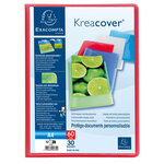 Exacompta Dossiers de présentation Kreacover A4 30 pochettes PP 12 Pièces