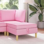 vidaXL Sofa avec rangement Tissu