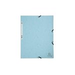 EXACOMPTA 1 X Chemise à élastiques Aquarel  A4  carton  bleu