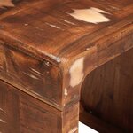 vidaXL Tables d'appoint Multicolore bois de récupération massif