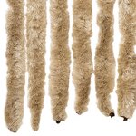 vidaXL Moustiquaire beige 118x220 cm chenille