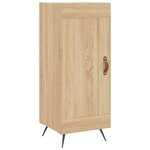 vidaXL Buffet Chêne sonoma 34 5x34x90 cm Bois d'ingénierie