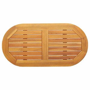 vidaXL Plateau de table Marron 90 x 45 x 2 cm Bois d'acacia massif