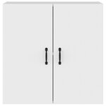 vidaXL Armoire murale Blanc 60x31x60 cm Bois d'ingénierie