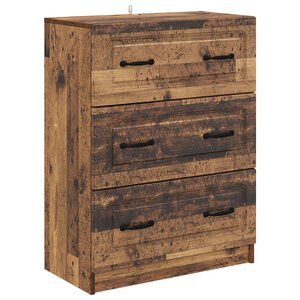 vidaXL Armoire à tiroirs Bois ancien 66 x 34 5 x 87 cm