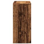 vidaXL Table console vieux bois 100x35x76 5 cm bois d'ingénierie