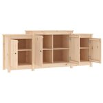 vidaXL Buffet 164x37x68 cm Bois massif de pin