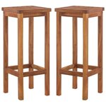 vidaXL Ensemble de bar de jardin 7 Pièces bois d'acacia solide