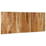 vidaXL Tête de lit 200 cm bois massif d'acacia