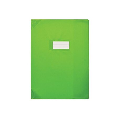 Protège-cahier PVC 150 Strong Line 24x32 cm opaque vert ELBA