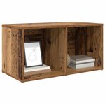 vidaXL Ensemble meuble TV Marron 72 x 35 x 37 cm Bois d'ingénierie