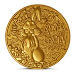 Année du lapin monnaie de 1/4€