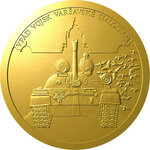 Pièce de monnaie en Or 10 Dollars g 7.78 Millésime 2023 Prague Spring WARSAW TREATY INVASION TROOPS