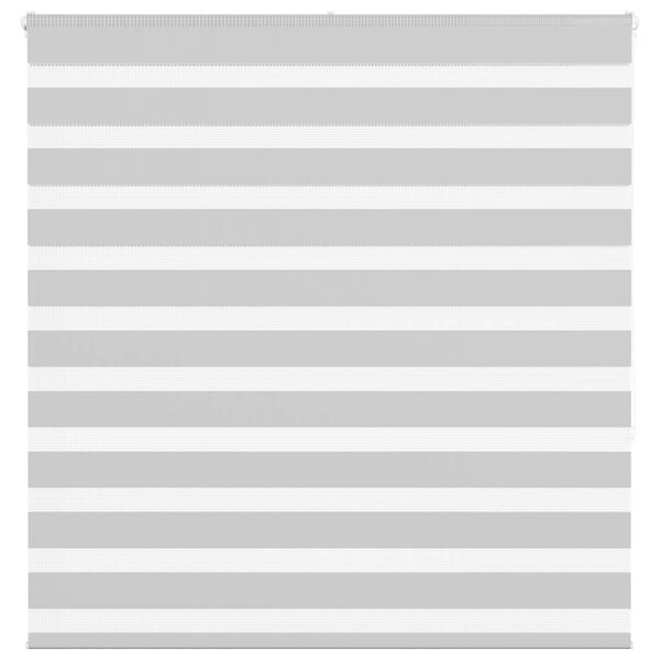 vidaXL Store zèbre gris clair largeur du tissu 135 9 cm polyester