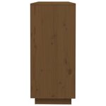 vidaXL Buffet Marron miel 110 5x35x80 cm Bois massif de pin
