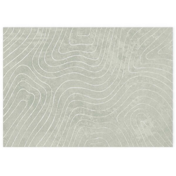 vidaXL Tapis de surface PALMERAS Vert 240 x 340 cm Polyester