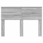 vidaXL Tête de lit Gris Sonoma 135 cm Bois d'ingénierie