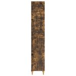 vidaXL Ensemble de Meubles 2 Pièces Chêne fumé Bois d'ingénierie