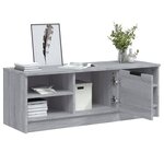vidaXL Meuble TV Sonoma gris 102x35 5x36 5 cm Bois d'ingénierie