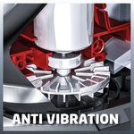 Einhell ponceuse multifonctionnelle sans fil te-os 18/1 li solo rouge