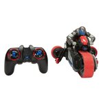 TERRATRAX – MOTO RADIOCOMMANDÉE – Moto Jouet Tout-Terrain a Rotation 360° Drift et Dérapage Haute Vitesse et Précision avec Batterie