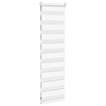 vidaXL Store zèbre blanc 50x100 cm largeur du tissu 45 9 cm polyester