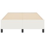 vidaXL Cadre de lit Crème 120x200 cm Tissu Côtelé
