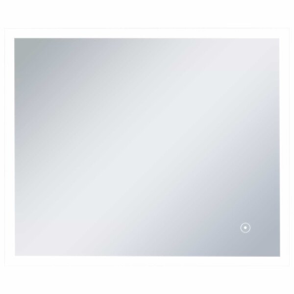 vidaXL Miroir mural à LED de salle de bain et capteur tactile 60x50 cm