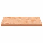 vidaXL Dessus de bureau 110x60x2 5 cm bois massif de hêtre