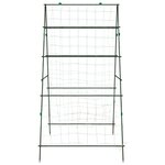 vidaXL Treillis de jardin pour plantes grimpantes forme de A acier