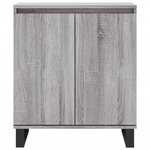 vidaXL Buffet Sonoma gris 60x35x70 cm Bois d'ingénierie