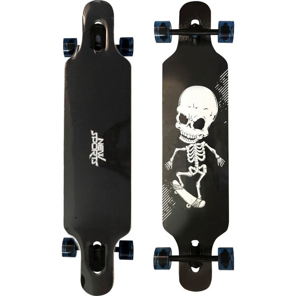Vedes 73422922 - Planche Longboard Skull Squelette ABEC 9